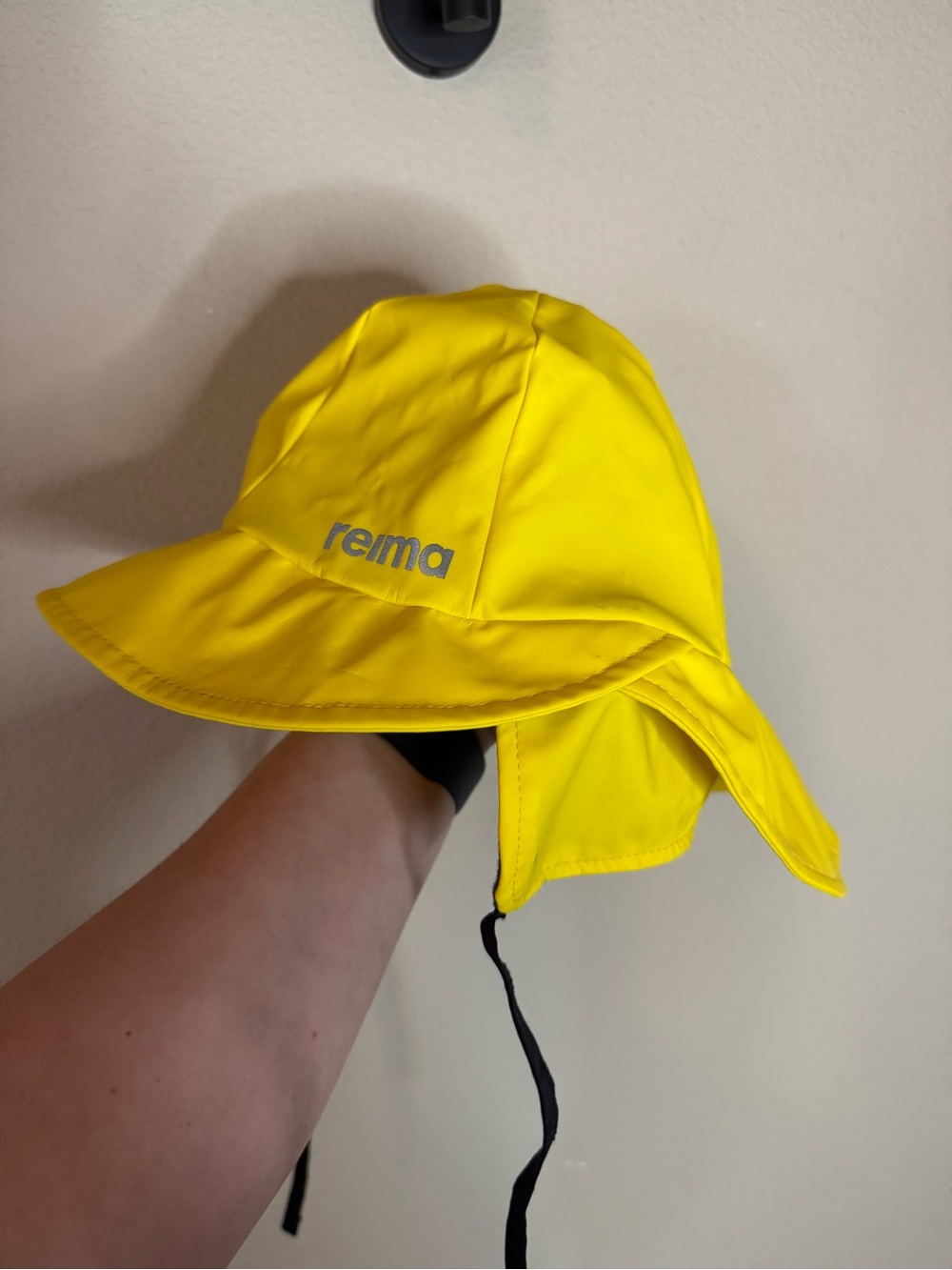 Reima Kids Yellow Waterproof Rain Hat Sou’wester Size S 52cm 5-6Y